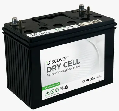 Carga de batería de celda seca