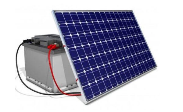 Panel solar con batería